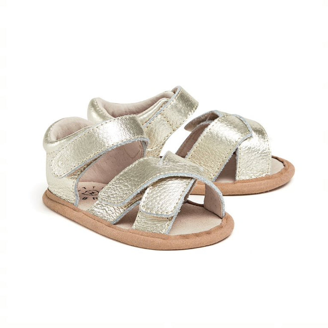 Pretty Brave Baby Criss Cross Gold CLEARANCE NOT RETURNABLE