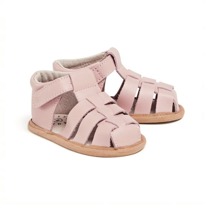 Pretty Brave Rio First Walker Sandal Pink Rose CLEARANCE NOT RETURNABLE