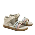Pretty Brave Child Lily Leather Toddlers Sandal Pastel Multi 26