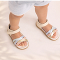 Pretty Brave Child Lily Leather Toddlers Sandal Pastel Multi 26
