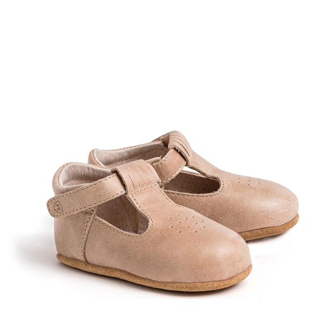 Pretty Brave Morgan T Bar Taupe CLEARANCE NOT RETURNABLE