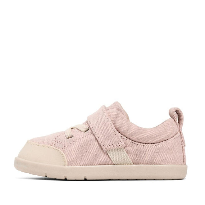 Pretty Brave Boston CANVAS Trainer First Walker Blush Pink