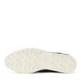 The image displays the white, textured geometric sole of the Rollie Womens Derby Emerald Velvet Brogue Shoe, shown facing upward with "rollie" embossed at the center and style code SC02101 visible., 9339554068114, 9339554005690, 9339554000077, 9339554000336, 9339554023830