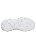 Skechers S Lights Eternal Heart Lights Trainer Silver Multi