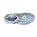 Skechers S Lights Eternal Heart Lights Trainer Silver Multi