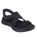 Skechers Womens Slip Ins Sandals Go Walk Flex Glimmer Up Black