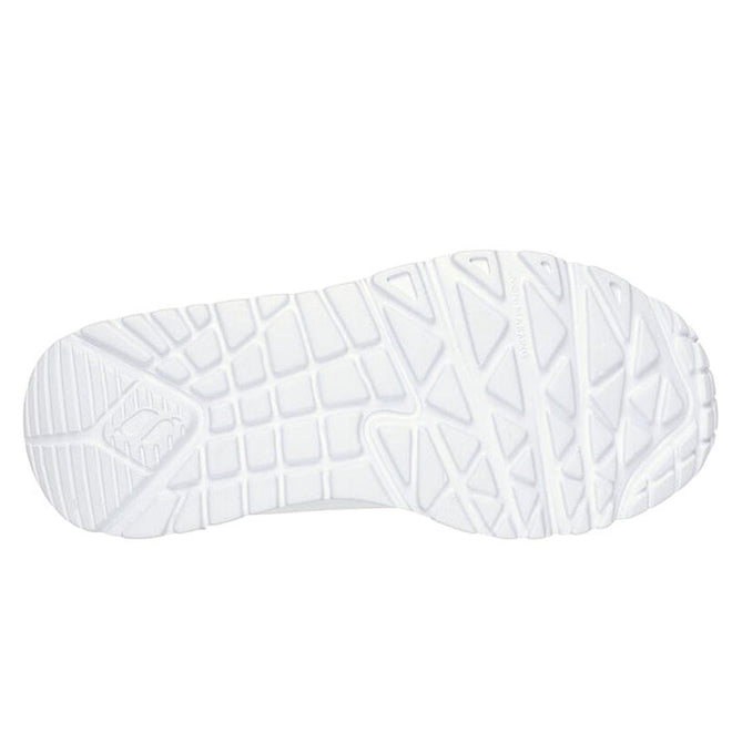 Skechers Kids Youths Uno Lite Spread The Love Lace Up Trainer White Neon Multi