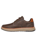 Skechers Mens Wide Width Garlan Pryor Waterproof Slip on Trainer Choclate