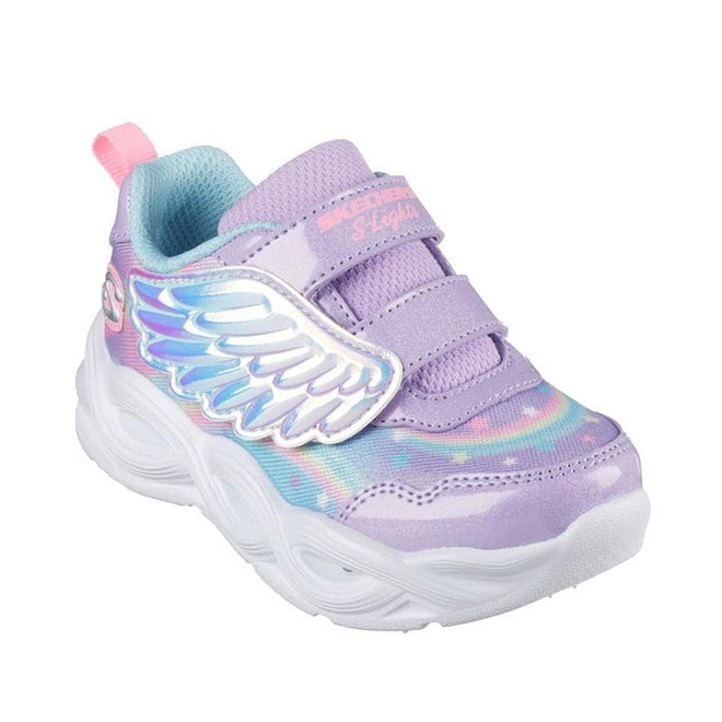 Skechers Toddlers Light Ups Twisty Glow Lavender
