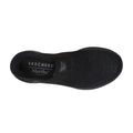 Black Skechers shoe, top down view on a white background,
196989108742,
196989108766,
196989108780,, 197627386911, 45884, 197627386935, 45886, 197627386959, 45888, 45889, 45890