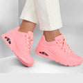 Skechers Uno Stand On Air Coral Womens Trainer