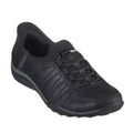 Skechers Womens Breathe Easy Home-Body Slip Ins Sneaker Black