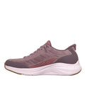 Skechers Womens Slip In Contour Foam Luxe Comfort Purple