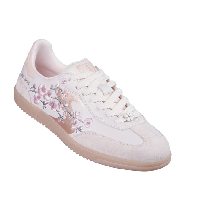 Skechers Womens HotShot Blooming Blossome  Court Shoe Light Pink
