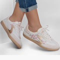 Skechers Womens HotShot Blooming Blossome  Court Shoe Light Pink