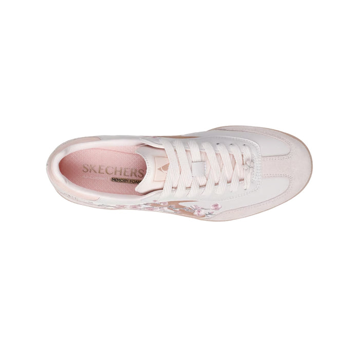 Skechers Womens HotShot Blooming Blossome  Court Shoe Light Pink