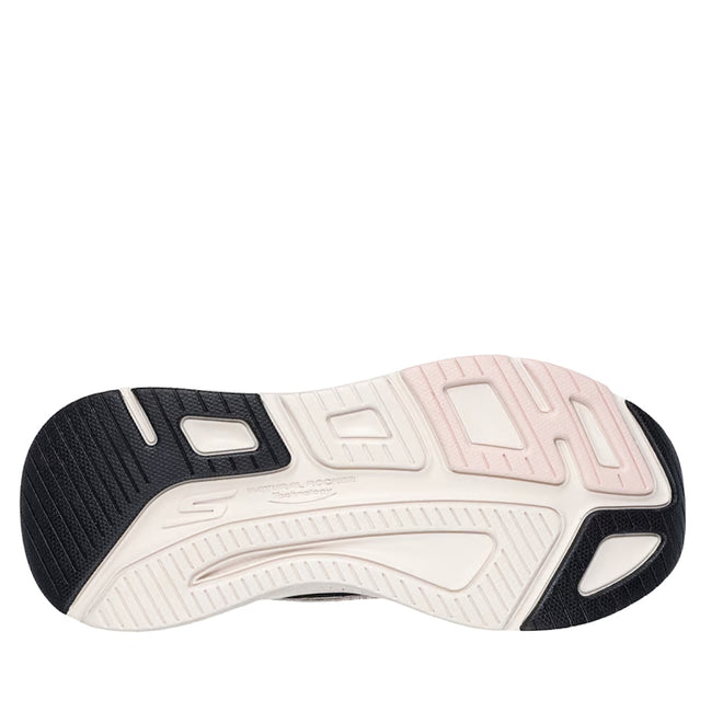 Skechers Womens Slip In Max Cushioning Elite 2.0 Kaplan Trainer in Black Rose Gold