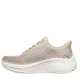 Skechers Womens Slip In Max Cushioning Elite 2.0 Kaplan Trainer in Natural Gold