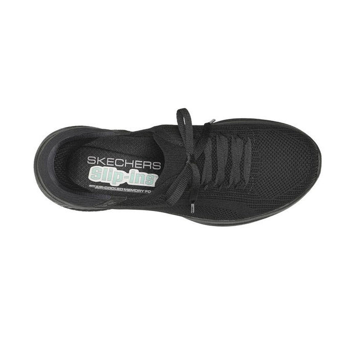 Skechers WIDE Width Ultra Flex 3.0 Brilliant Path SLIP INS Black Womens