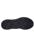 The image shows the black rubber outsole of the Skechers Womens Slip Ins Go Walk Now Khloe, featuring raised circular treads, reinforced heel and toe for extra grip, and ULTRA LIGHT cushioning for all-day comfort., 49289, 198376580186, 198376580209, 198376580223, 198376580247, 49294