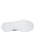 All Black Skechers Womens Track - New Staple Lace Up Sneaker Black White Sole
