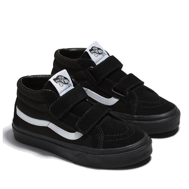 Vans Kids Sk8 Mid Reissue Boot Classic Black Black