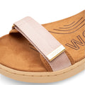 Woden Line Women's 3 Strap Sandal Blush Multi