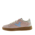 Victoria Smash Rosa Pink Suede Lace Up Sneaker