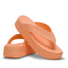 Crocs - Womens Getaway PLATFORM Flip Sandal Sunstone Orange