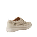 Ziera Sarmi Almond XF Womens Casual Leather Sneaker