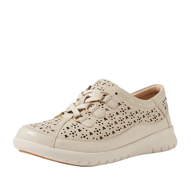 Ziera Sarmi Almond XF Womens Casual Leather Sneaker