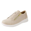 Ziera Solar XW Women's Casual Sneaker Zip Almond Leather