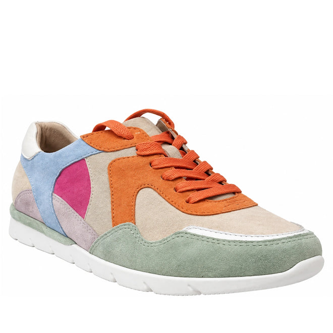 Ziera Joneso Bright Multi XW Womens Suede Sneaker