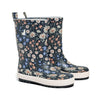 CryWolf Rain Boots winter Floral Navy