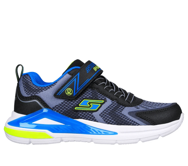 Skechers Youths S Light Tri-Namics Black Blue - Main Image