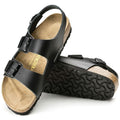 Birkenstock Milano Smooth Leather Black Regular Width