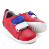 Bobux Step Up SU SWITCH Grass Court Sneaker Red NOT RETURNABLE