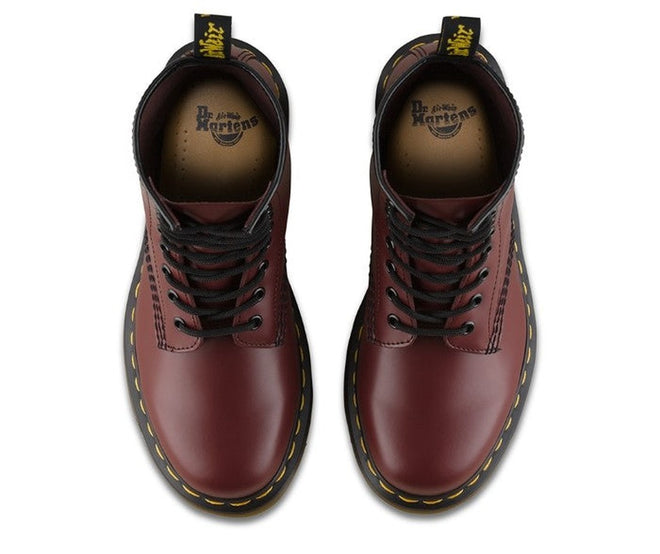 Dr Martens 1460 Cherry Red 1460Z DMC 8 Up Boot Smooth