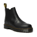 Image of right foot, side on of Dr Martens Bex 2976 Chelsea Boot Smooth Leather Black-Foot Forward Shoes