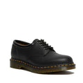 Image of right foot, side on of Dr Martens - 8053 Nappa Black Padded Collar Shoes-Foot Forward Shoes