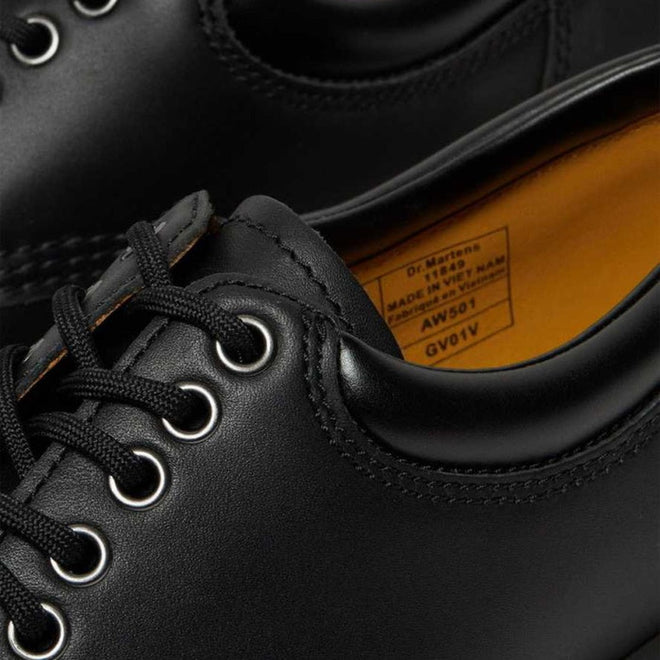 Dr Martens - 8053 Nappa Black Padded Collar Shoes