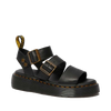 Dr Martens Gryphon Quad Chunky Pisa Leather Sandal Black