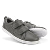 Bobux Kids + Plus Grass Court Smoke Grey Velcro Trainers 832446