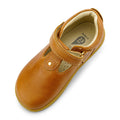 Bobux Iwalk IW Louise T-Bar Caramel Tan