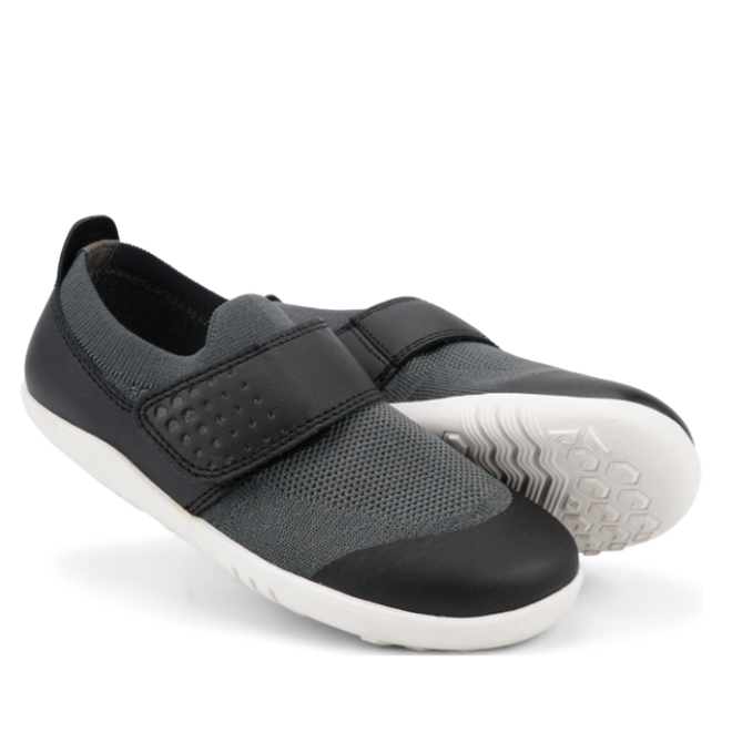 New Bobux Kid Plus Dimension II Black 835701 Velcro Unisex New Style