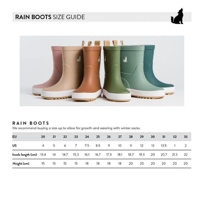 CryWolf Rain Boots Forget Me Not