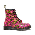 Dr Martens 1460 Loud Leopard Clash Pink 8 Eye Boot CLEARANCE