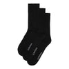 Dr Martens Socks Double Doc Sock Unisex Black 3 Pair Pack