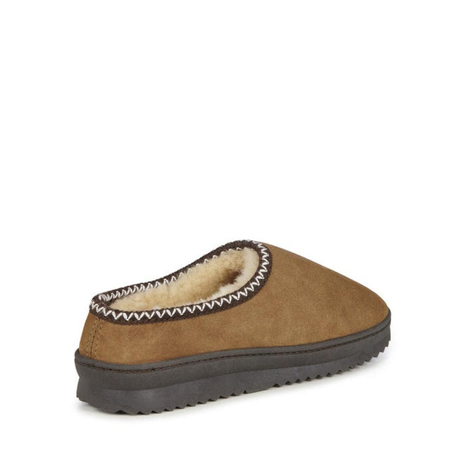Emu Platinum Outback Scuff Chestnut Sheepskin Slipper