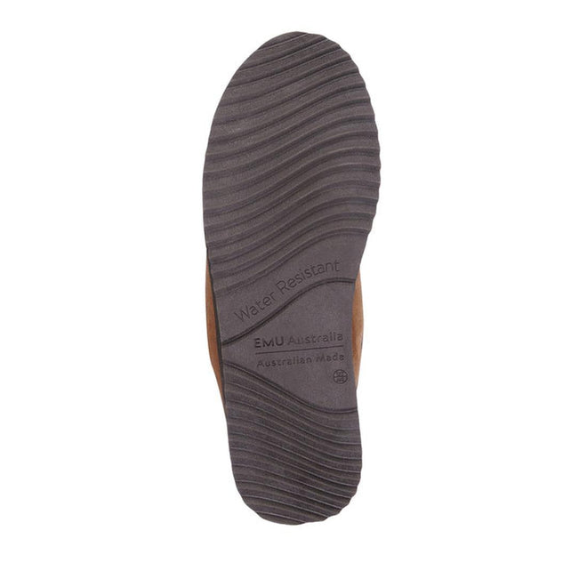 Emu Platinum Outback Scuff Chestnut Sheepskin Slipper